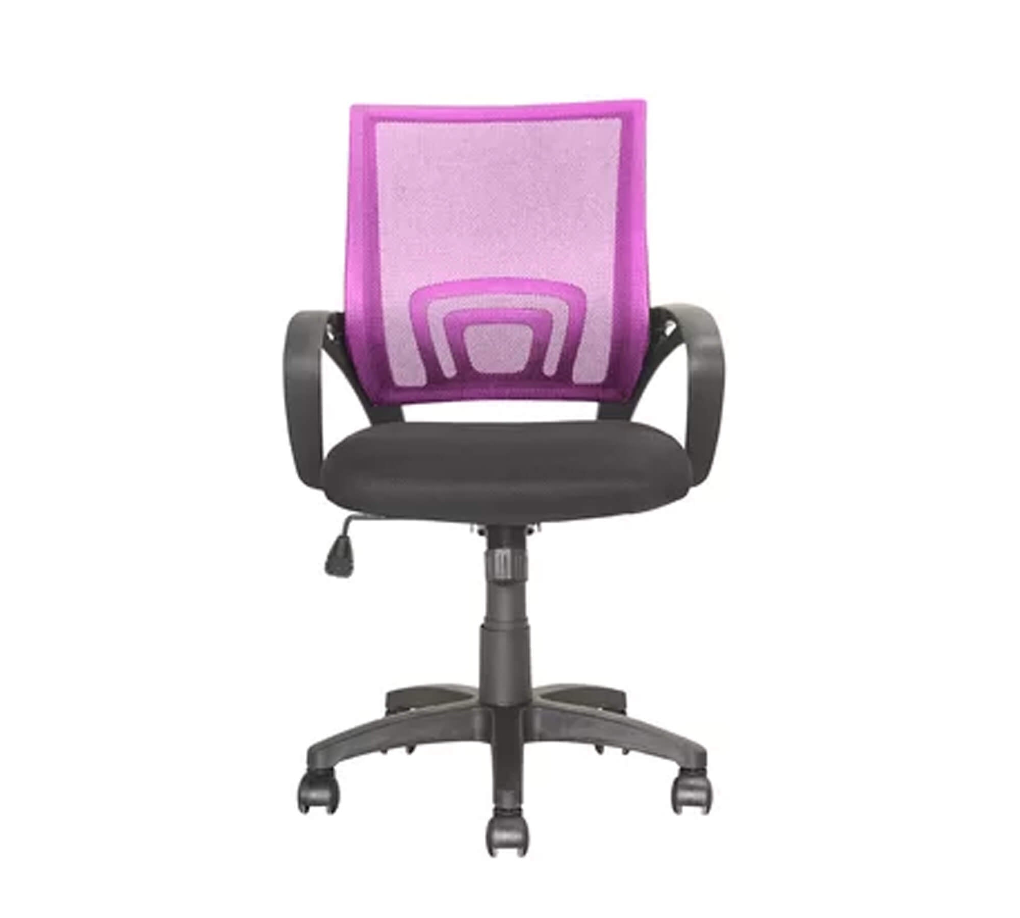 Medium Back Office Executive Mesh Chair with Nylon Wheels Base