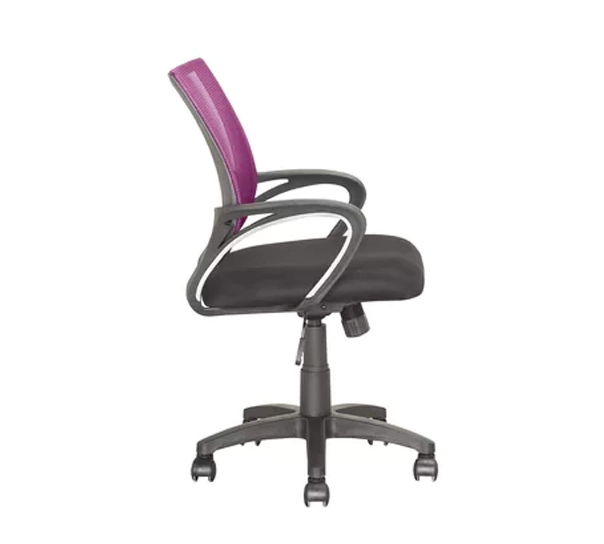 Medium Back Office Executive Mesh Chair with Nylon Wheels Base