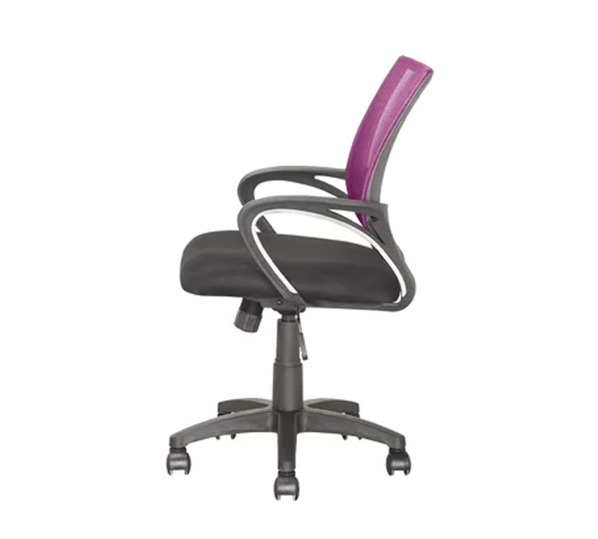 Medium Back Office Executive Mesh Chair with Nylon Wheels Base