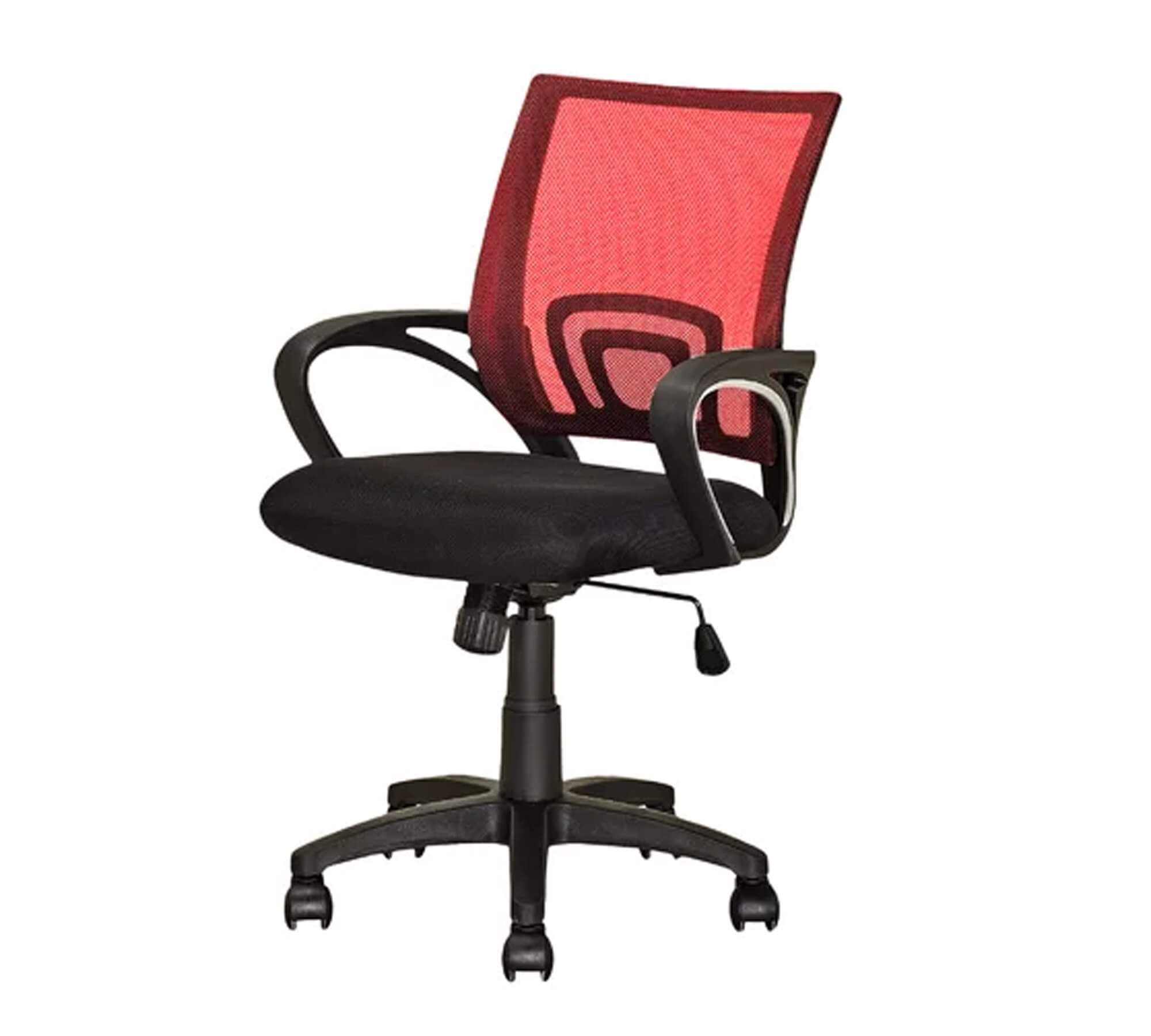 Medium Back Office Executive Mesh Chair with Nylon Wheels Base