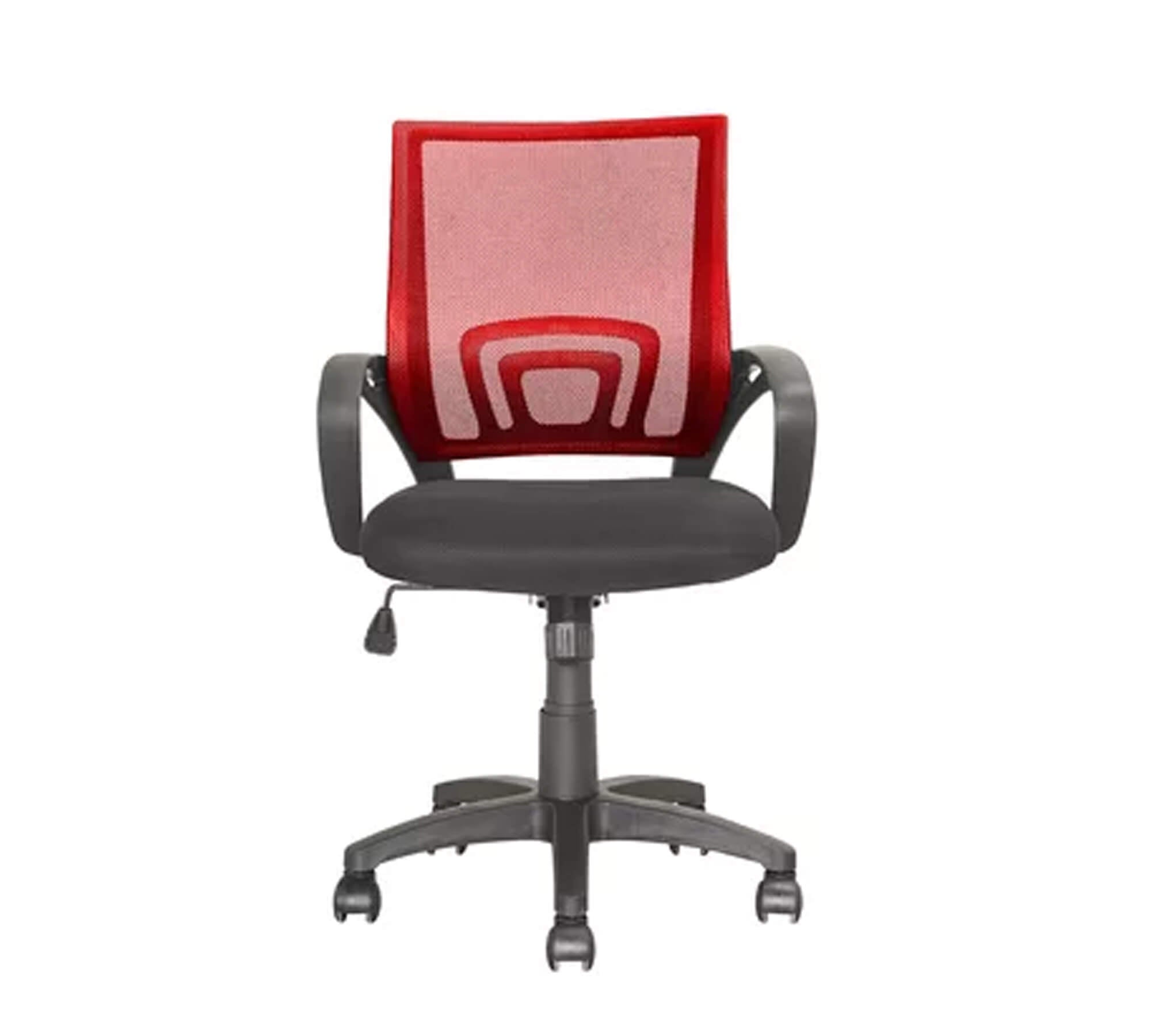 Medium Back Office Executive Mesh Chair with Nylon Wheels Base