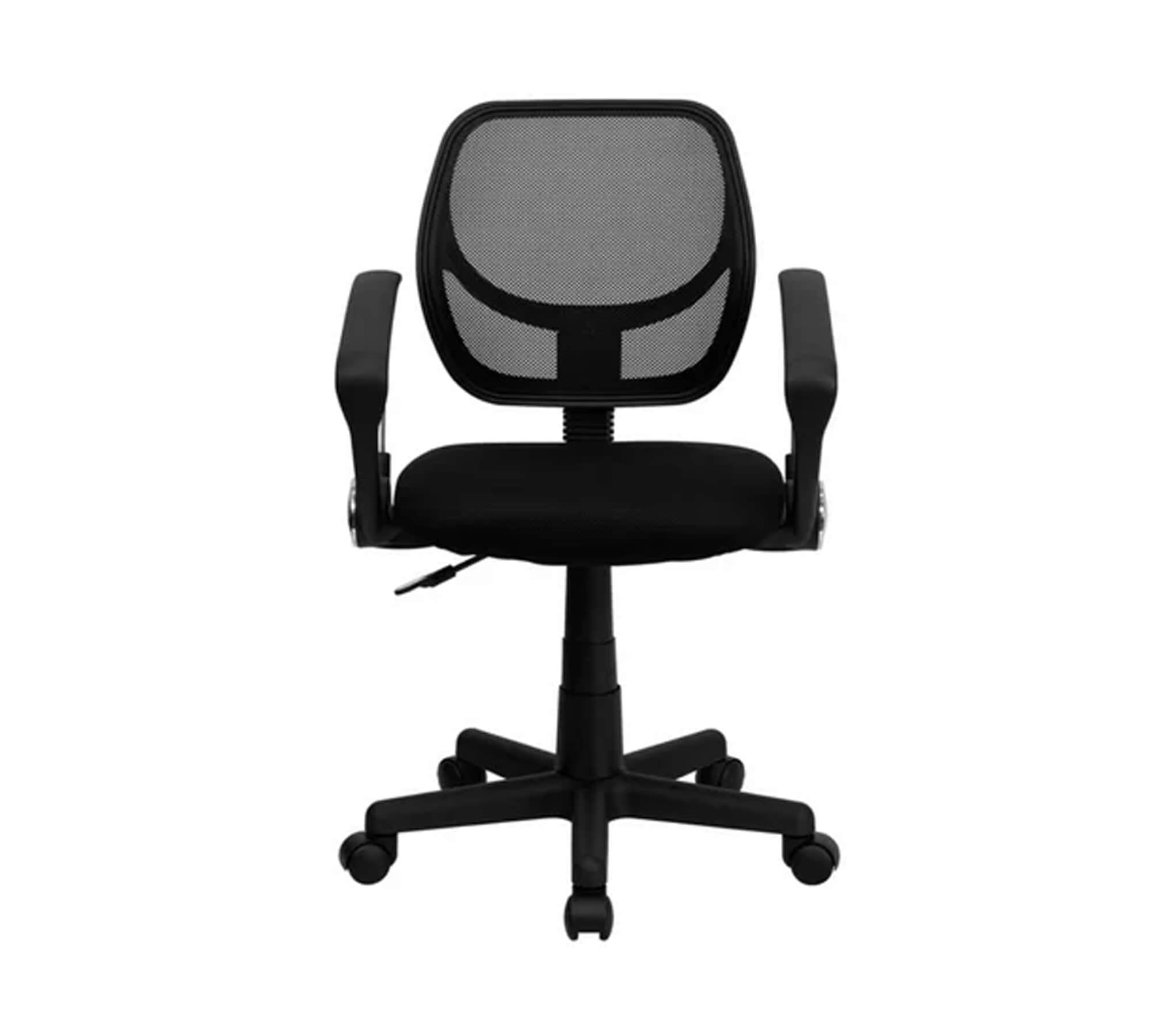 Medium Back Office Executive Mesh Chair with Nylon Wheels Base