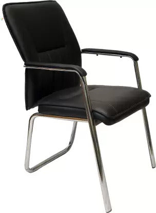 Office Visitor Chair with Arm Metal Frame Base