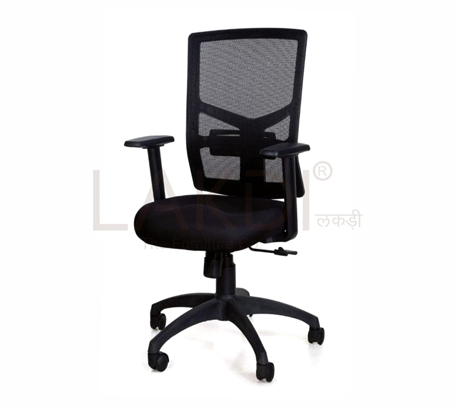 Nylon Frame Base Medium Back Office Executive Mesh Chair