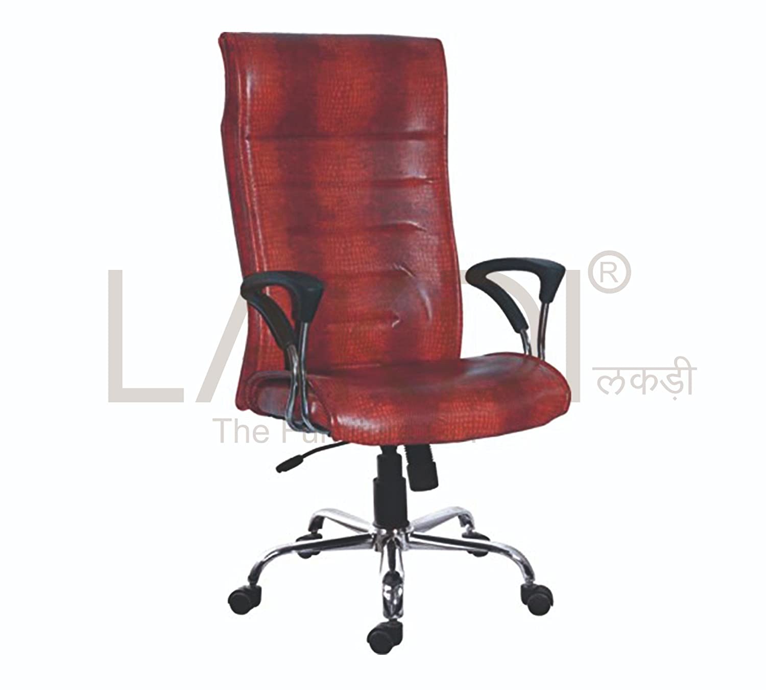 High Back Director Chair with Chrome Base