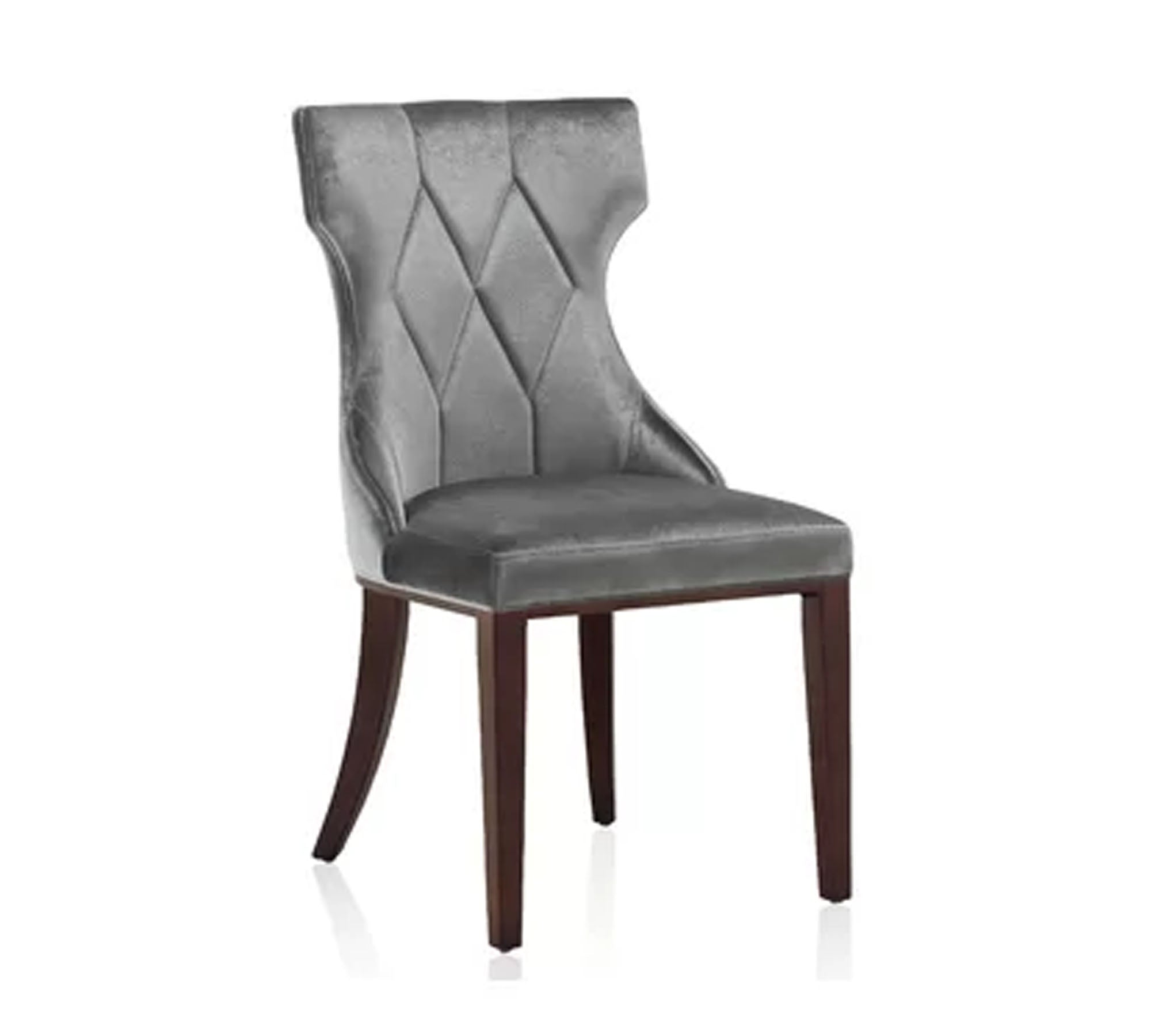 Dining Chair in Solid Wooden Frame Legs Base