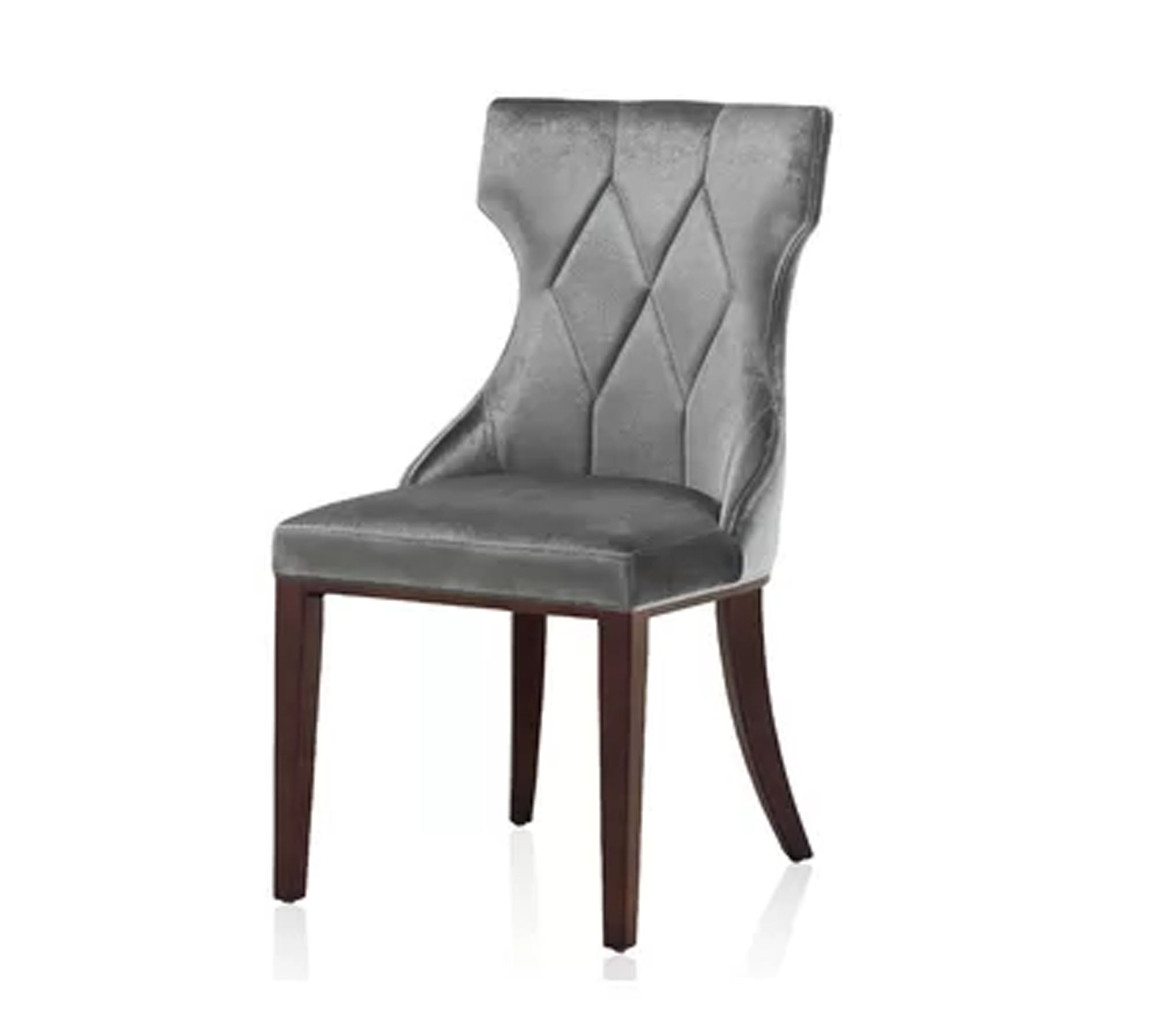 Dining Chair in Solid Wooden Frame Legs Base